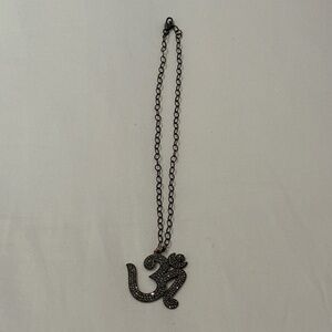 Black Diamond (Faux) Necklace
